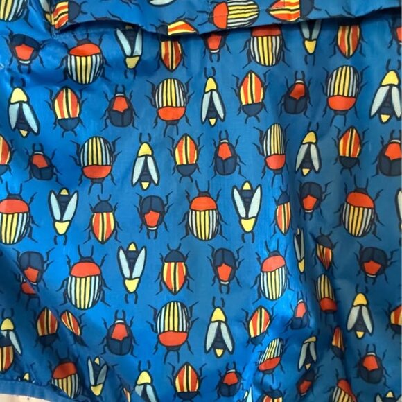 Lands’ End Kids Hooded Waterproof Lightweight Windbreaker/Rain Packable Jacket-S - Picture 6 of 9